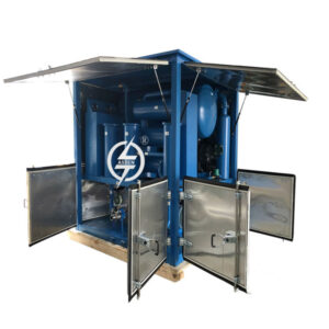 transformer oil cleaning system